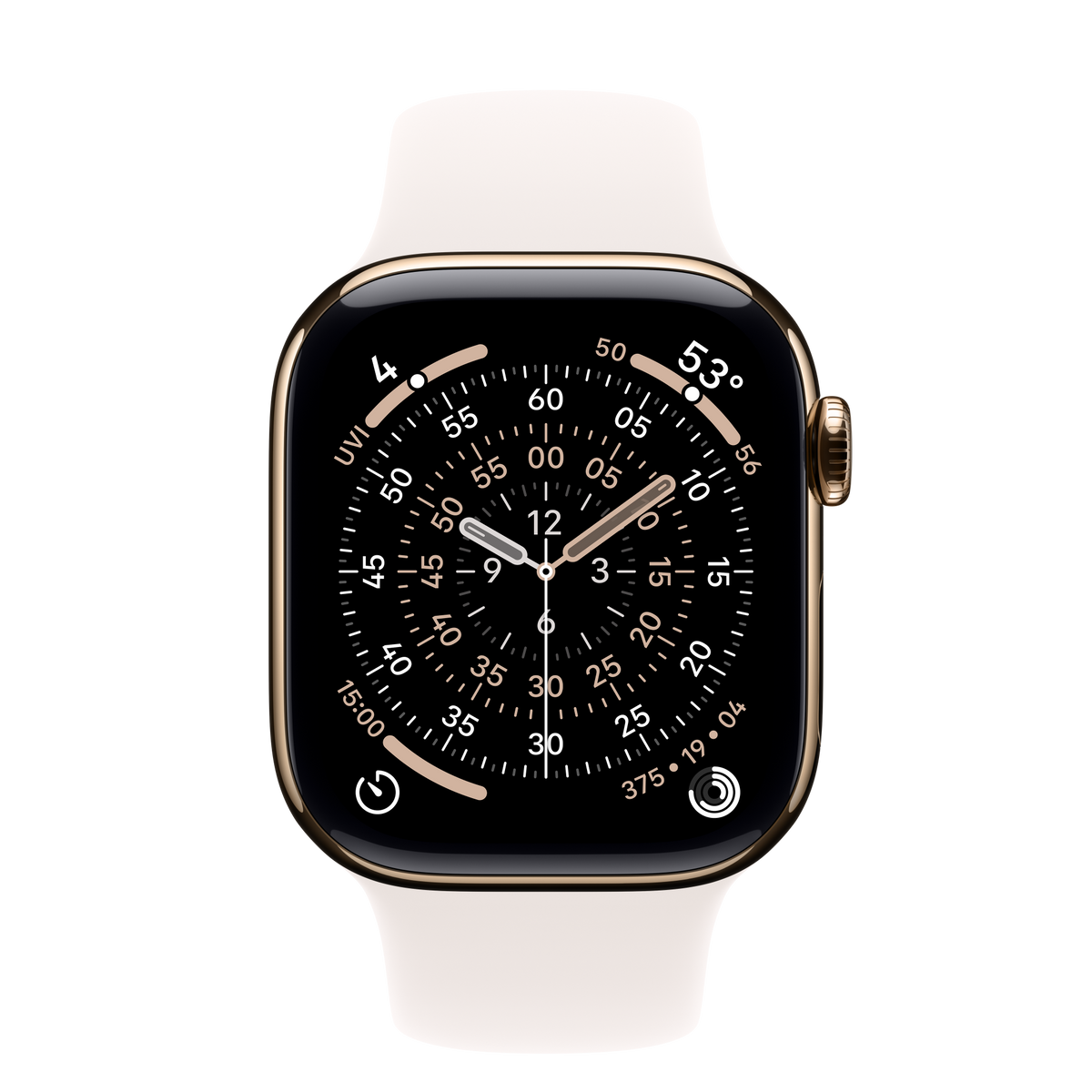 Apple Watch Series 11, Gold Titanium, 42mm