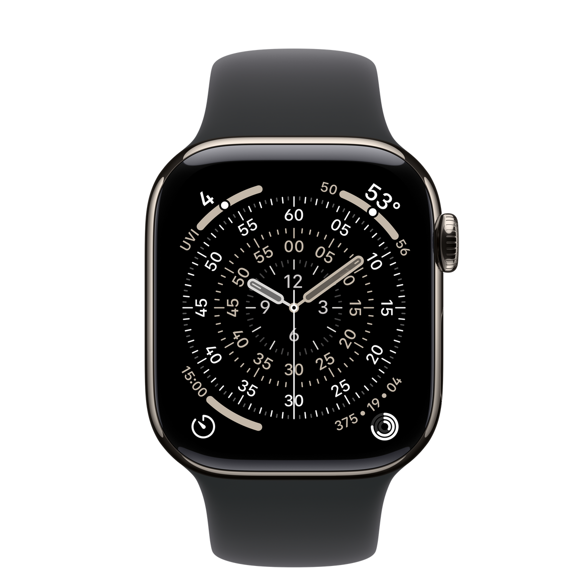 Apple Watch Series 11, Natural Titanium, 42mm