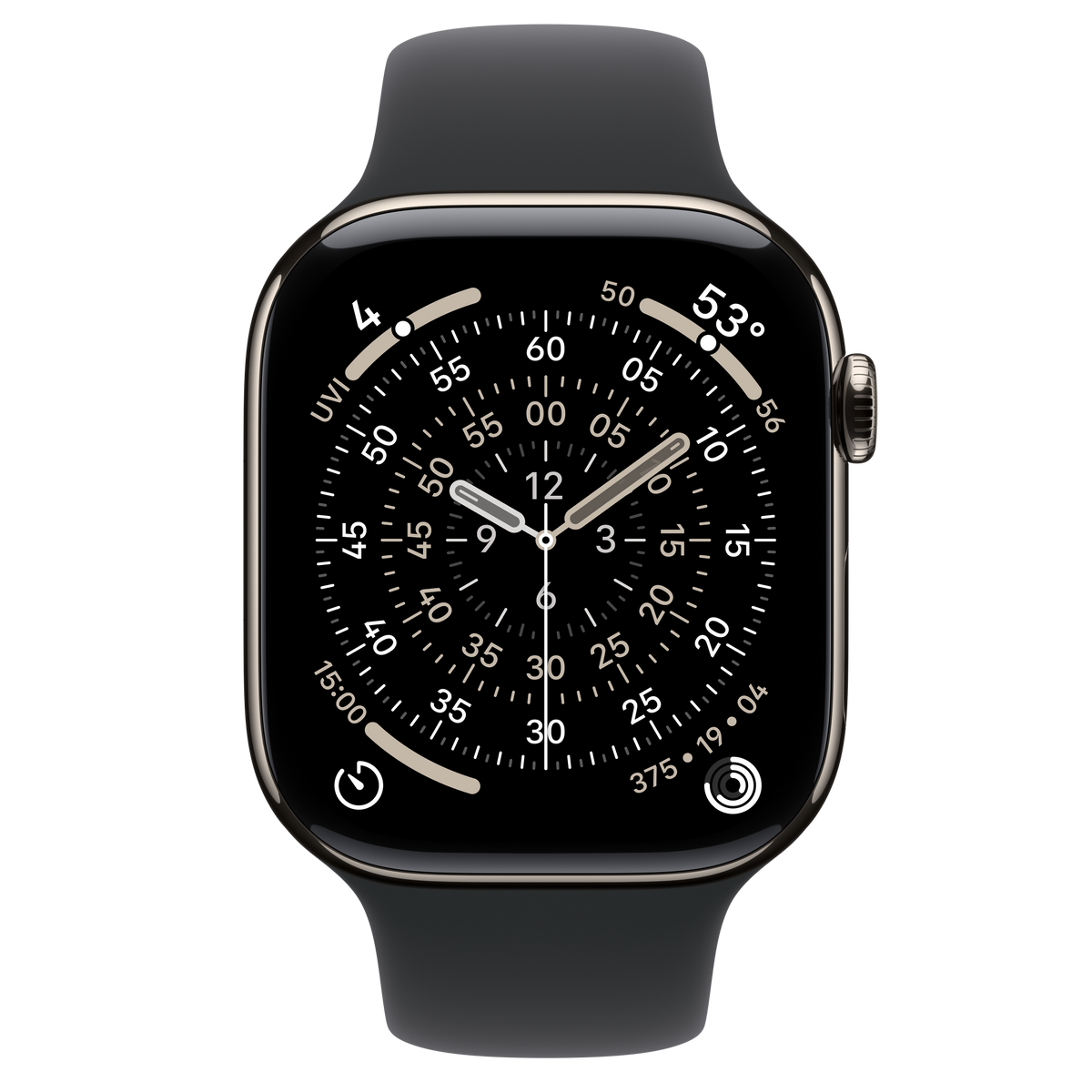 Apple Watch Series 11, Natural Titanium, 46mm