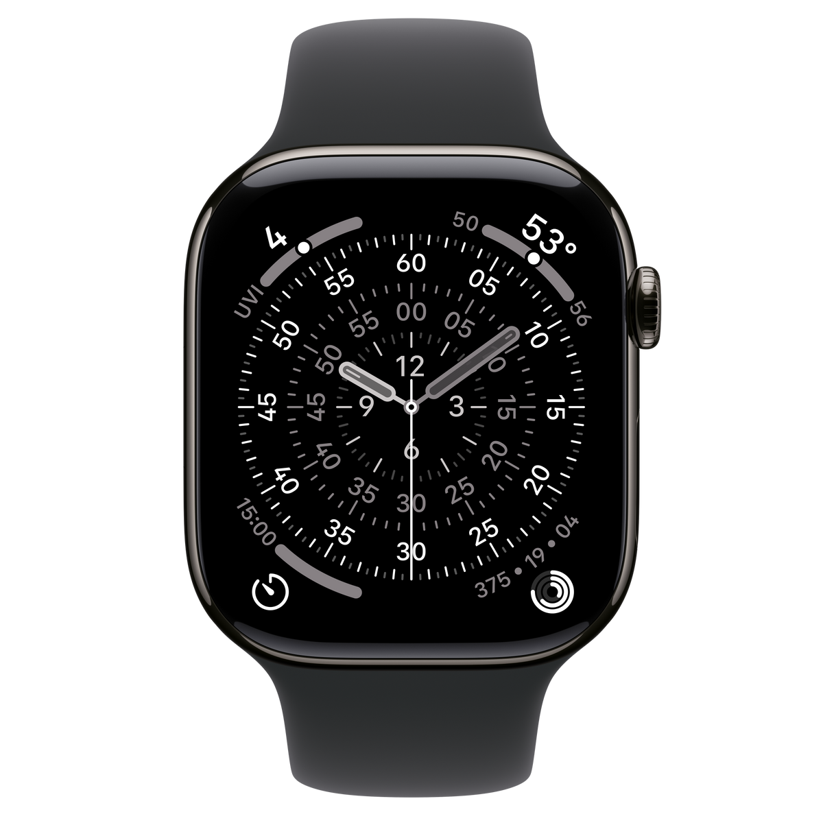 Apple Watch Series 11, Slate Titanium, 46mm