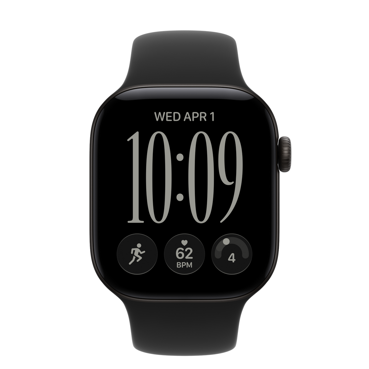 Apple Watch Series 12, Black Aluminium, 42mm