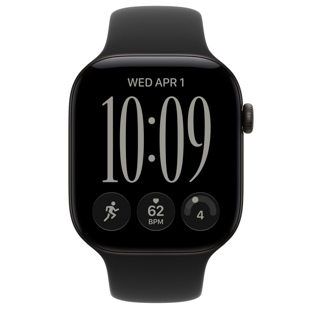 Apple Watch Series 12, Black Aluminium, 46mm