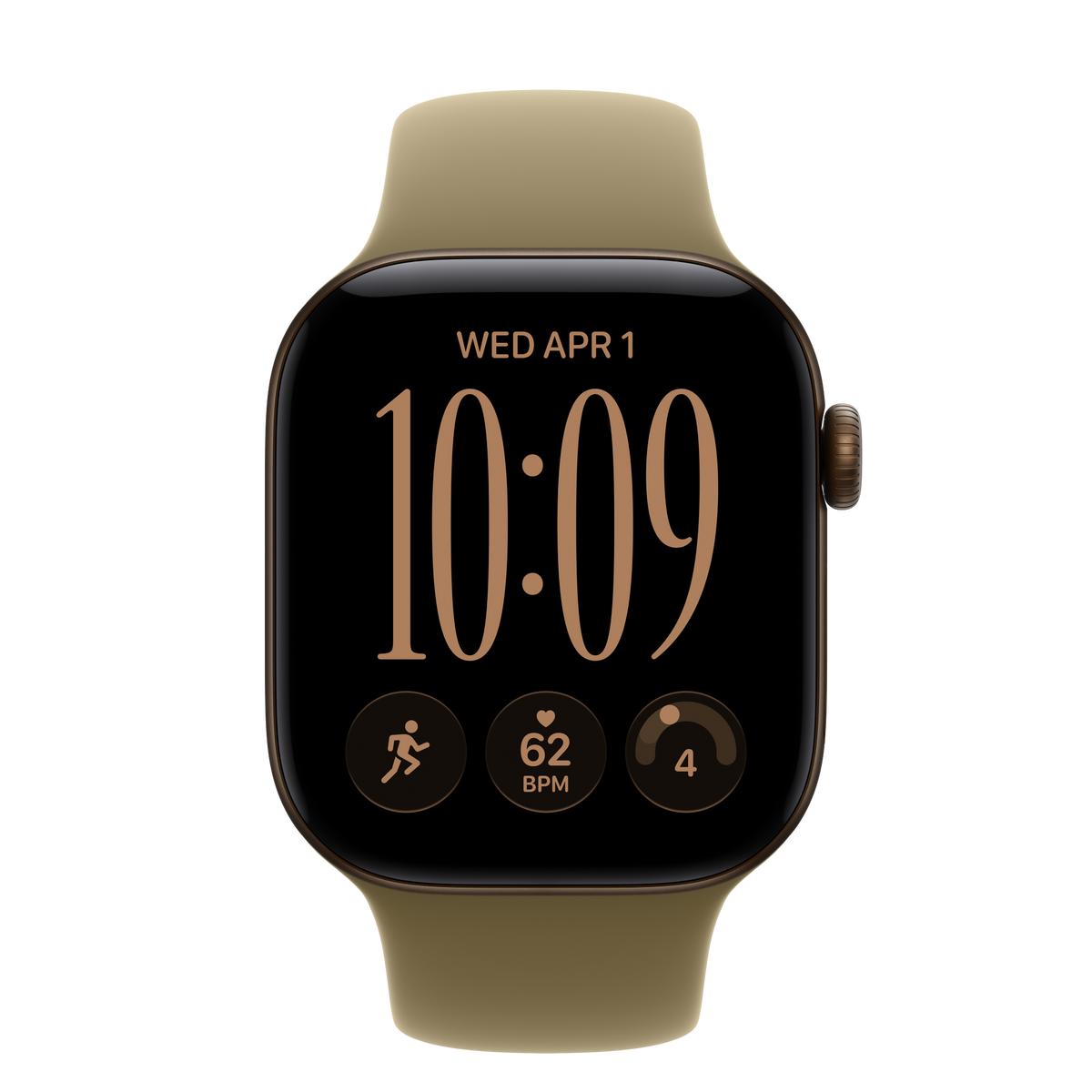 Apple Watch Series 12, Dark Bronze Aluminium, 42mm