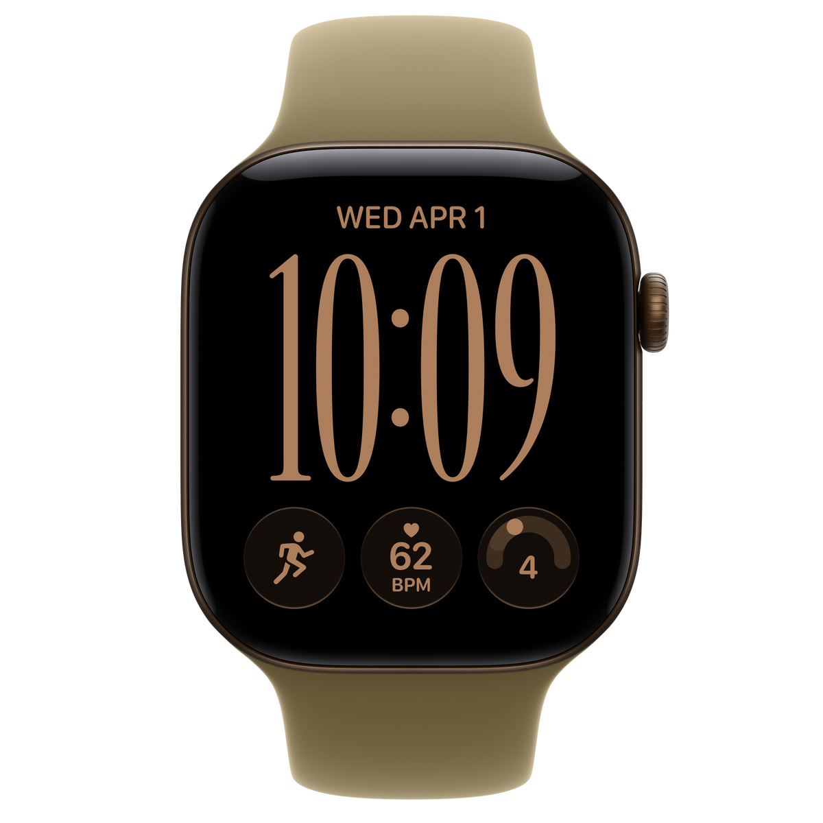 Apple Watch Series 12, Dark Bronze Aluminium, 46mm