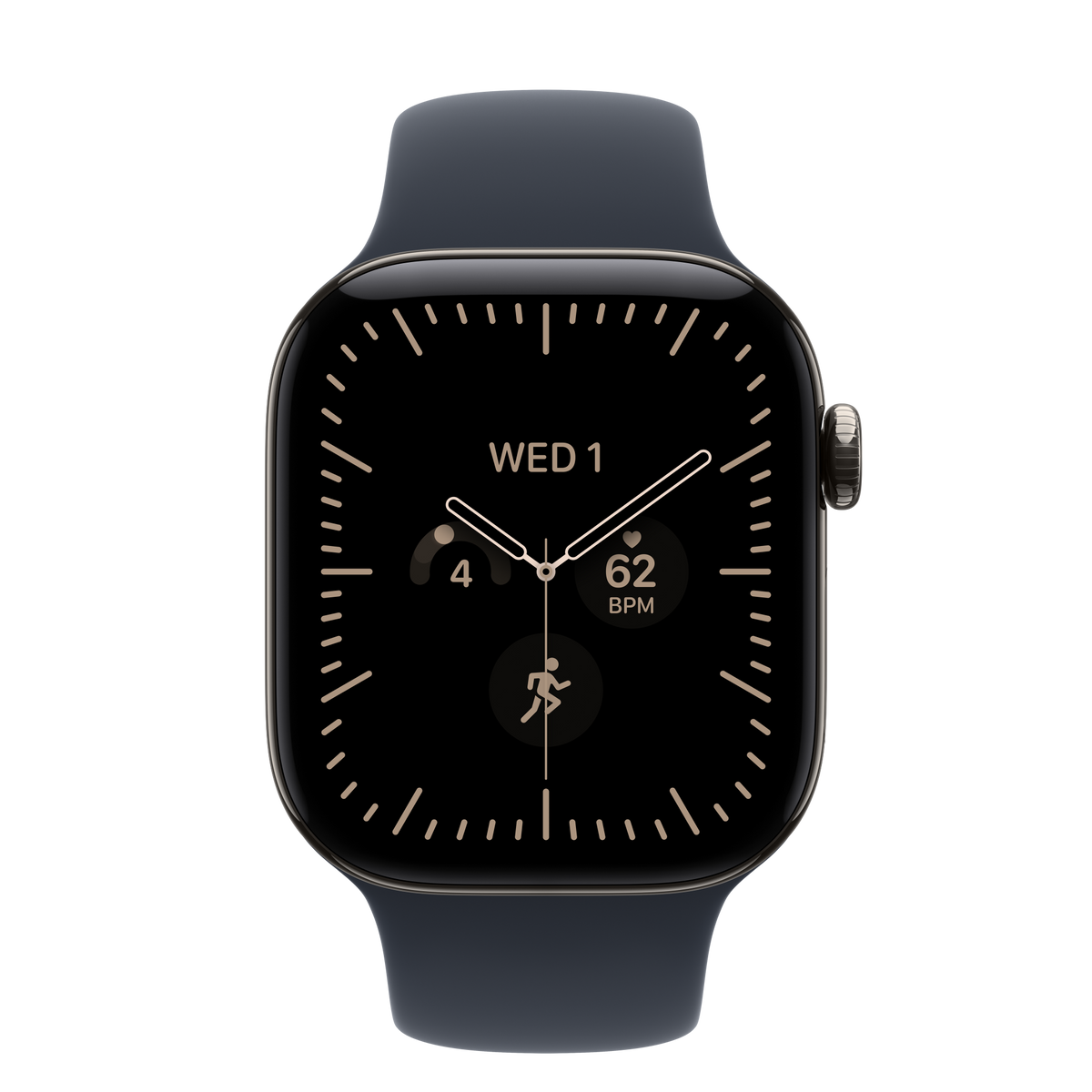 Apple Watch Series 12, Natural Titanium, 42mm
