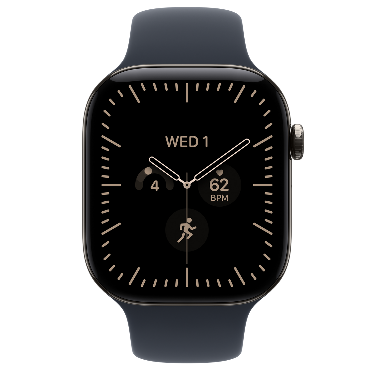 Apple Watch Series 12, Natural Titanium, 46mm