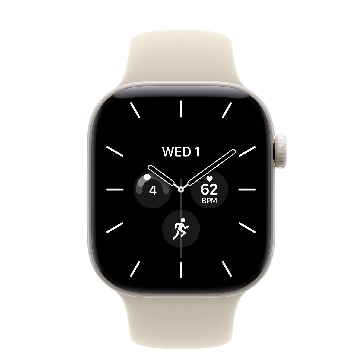 Apple Watch Series 12, Pearl White Ceramic, 42mm