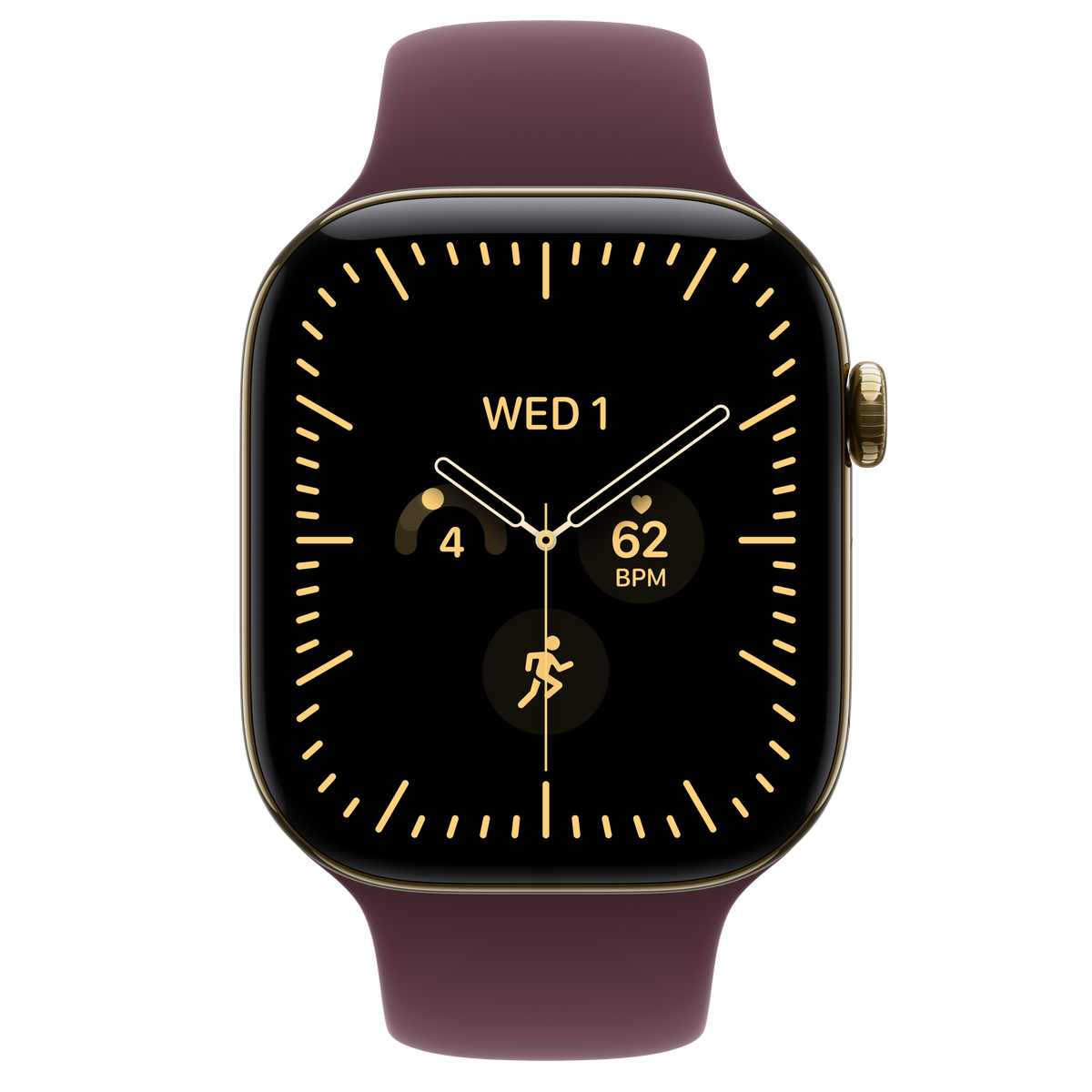 Apple Watch Series 12, Radiant Gold Titanium, 46mm