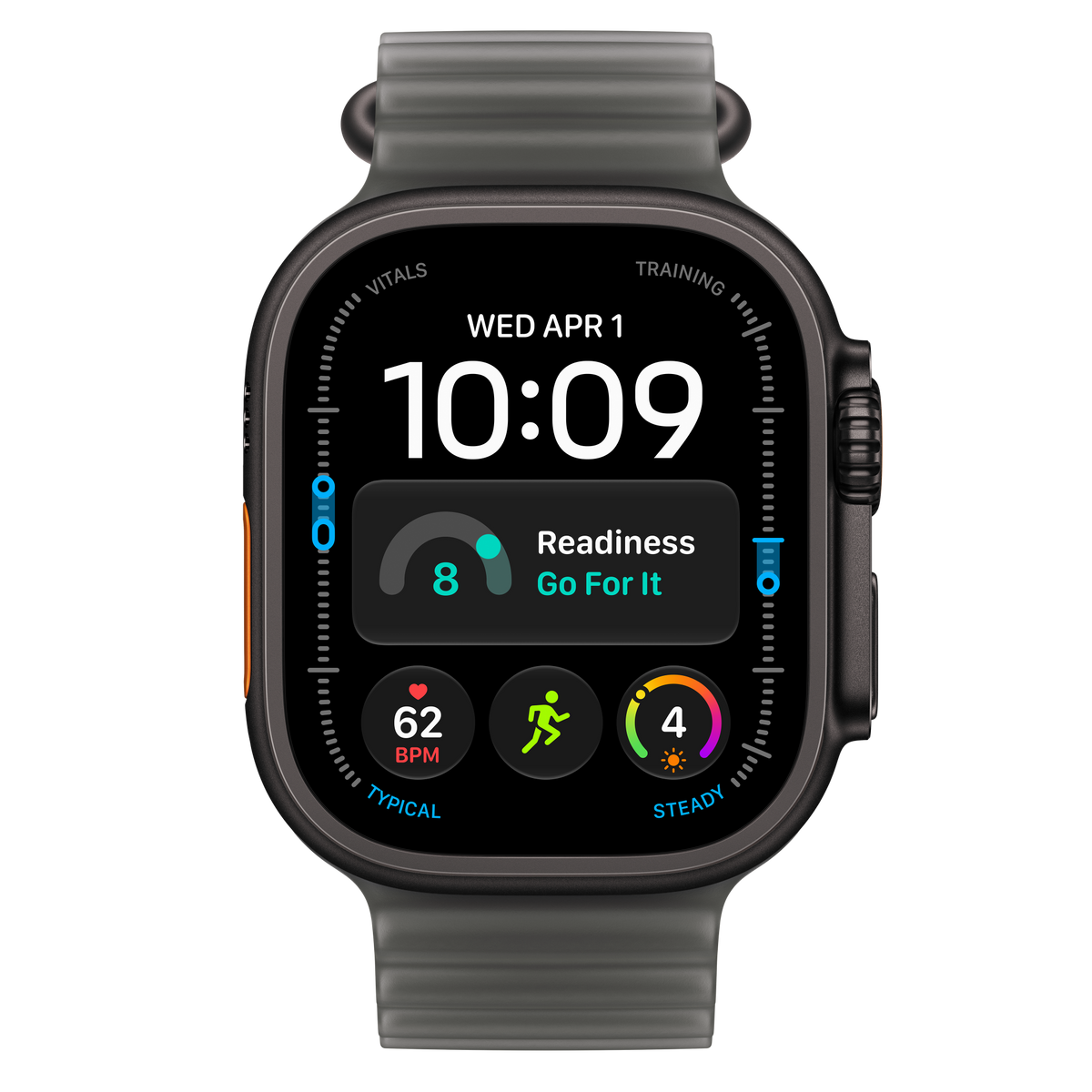 Apple Watch Ultra 4, Black Titanium, 49mm