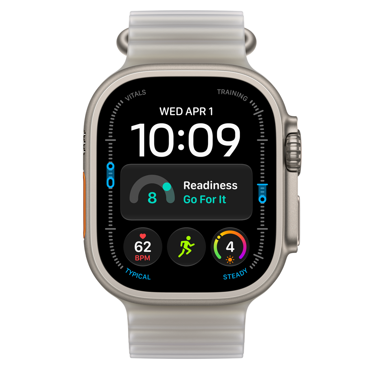 Apple Watch Ultra 4, Natural Titanium, 49mm