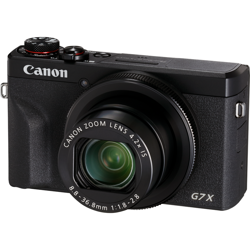 Canon PowerShot G7 X Mark III, Black, side