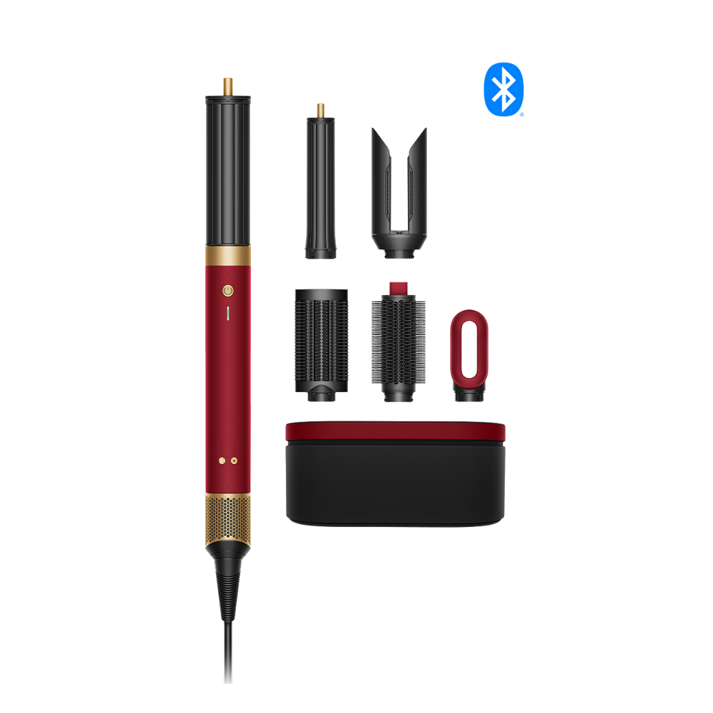Dyson Airwrap Co-anda2x, Red Velvet/Gold