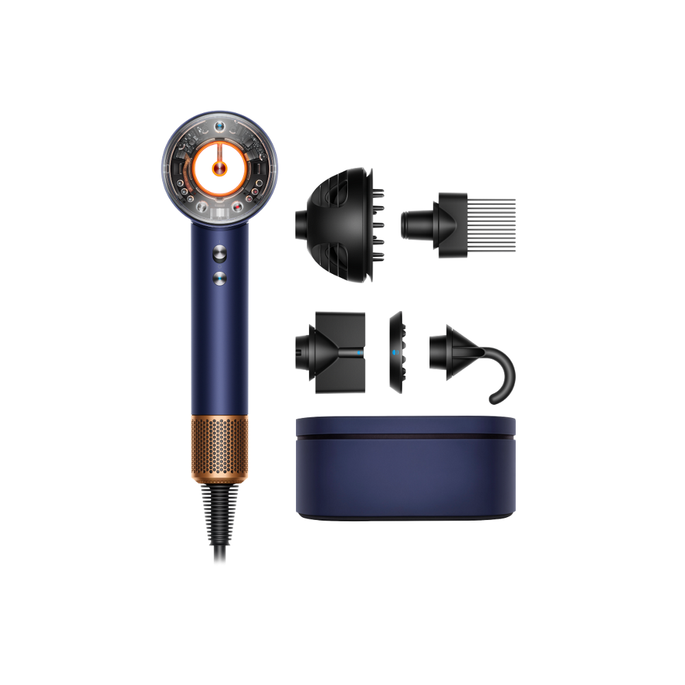 Dyson Supersonic Nural, Prussian Blue/Rich Copper (Curly+Coily)