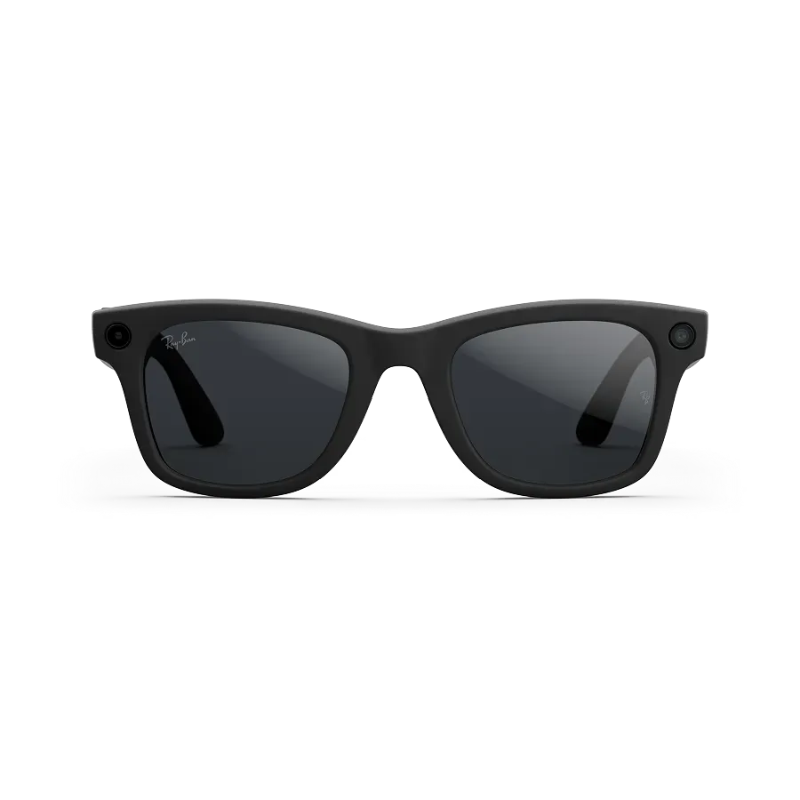 Ray-Ban Meta Wayfarer (Gen 2), Matte Black / Clear to Grey Transitions