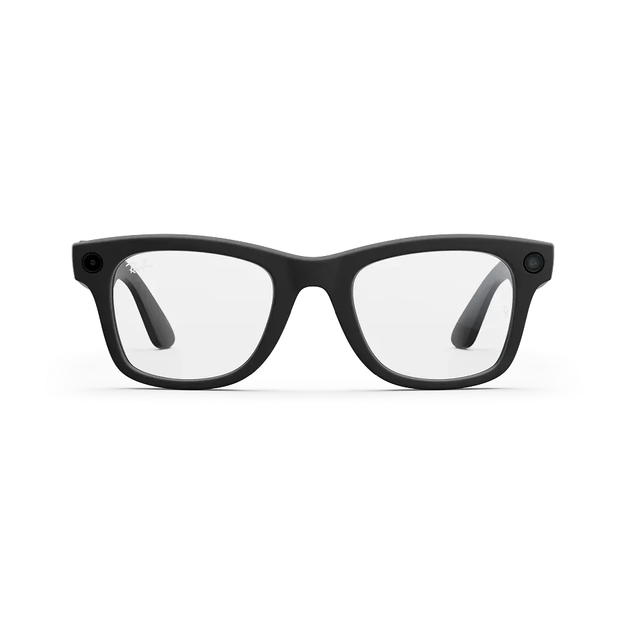 Ray-Ban Meta Wayfarer (Gen 2), Matte Black / Clear