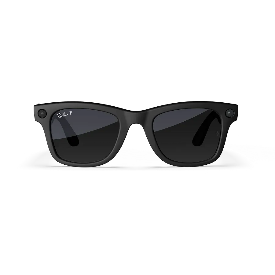 Ray-Ban Meta Wayfarer (Gen 2), Matte Black / Polarized Graphite Gradient